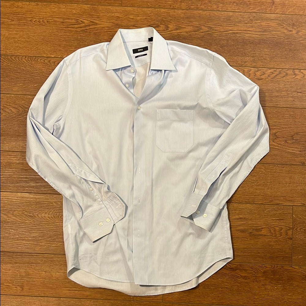 Men's Light Blue Dress Shirt